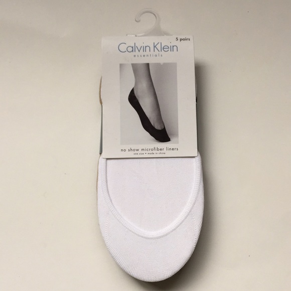 New with tags 5 pack CALVIN KLEIN NO SHOW LINERS - Picture 1 of 3